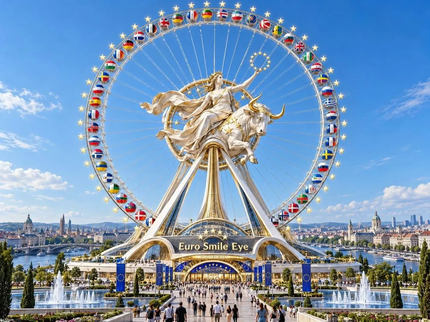 Euro Smile Eye: Europe in one turn of the wheel