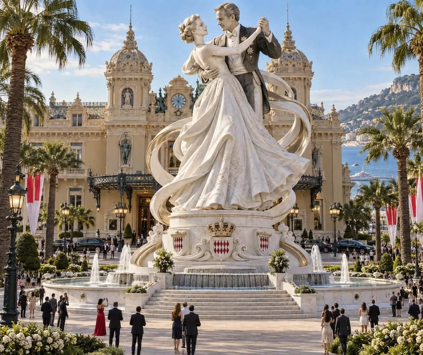 The Royal Waltz of Monaco: A monumental tribute to royal romance & elegance